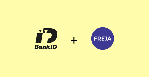 Varför du bör erbjuda både BankID och Freja eID