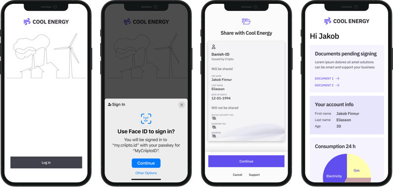ID-wallet-login-flow