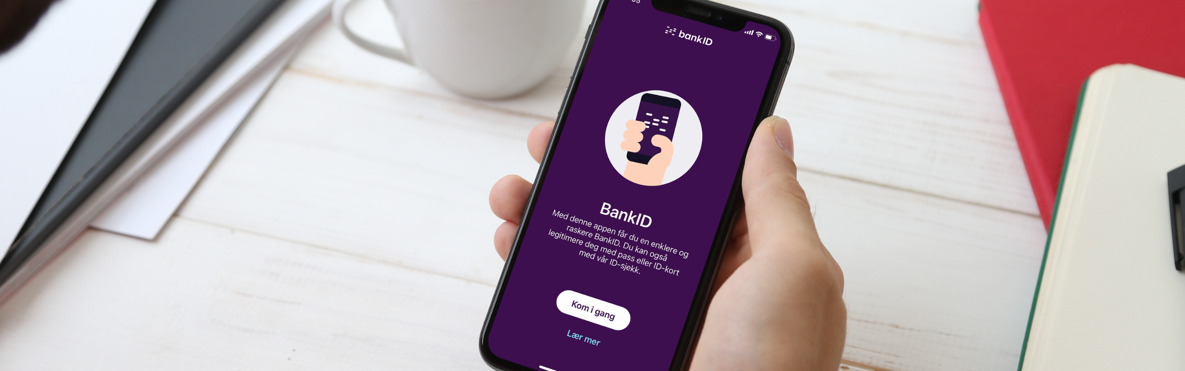 BankID-app with biometrics