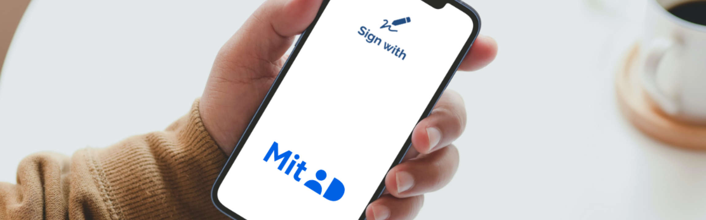 Sign with MitID